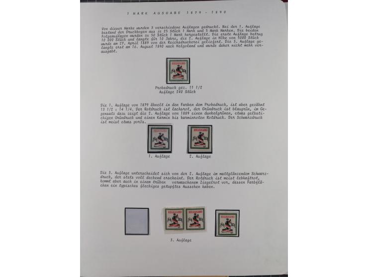 1867/79, ungebrauchte, wenig postfrische und gestempelte Sammlung, ab Mi.-Nr. 1I und 1II ungebraucht und gestempelt, Mi.-Nr. 