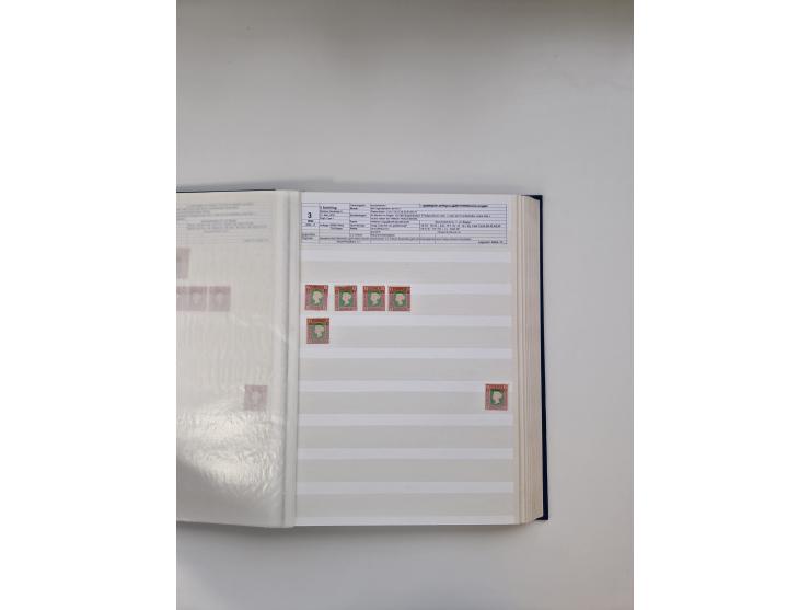 NEUDRUCKE: BERLINER/LEIPZIGER/HAMBURGER Neudrucke, interessante Forschungssammlung in vier dicken Steckalben, alles genau bes