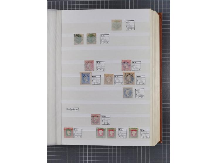 Baden bis Württemberg, meist gestempelte Partie, dabei einige bessere Ausgaben, teils signiert, unterschiedliche Erhaltung