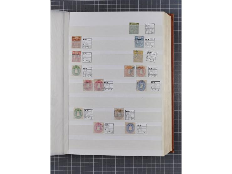 Baden bis Württemberg, meist gestempelte Partie, dabei einige bessere Ausgaben, teils signiert, unterschiedliche Erhaltung