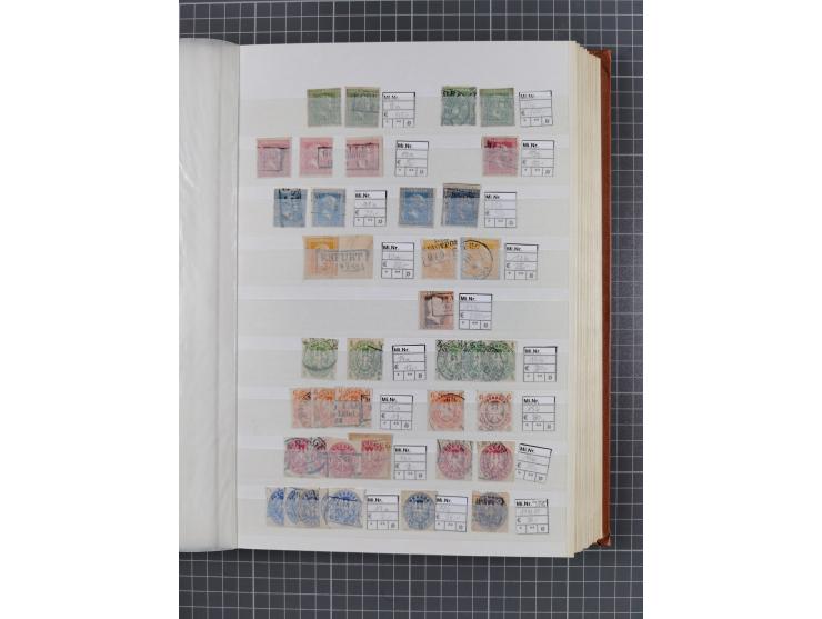 Baden bis Württemberg, meist gestempelte Partie, dabei einige bessere Ausgaben, teils signiert, unterschiedliche Erhaltung