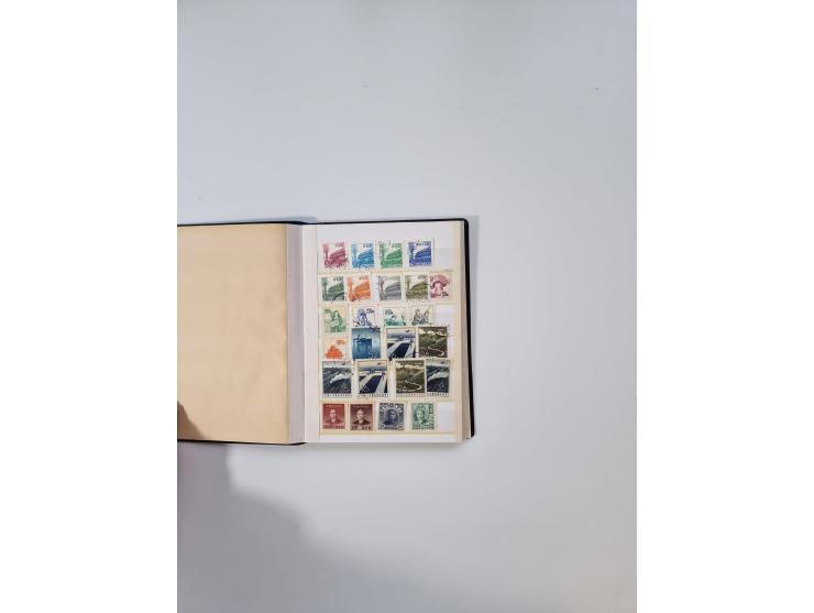 1949/70 (ca.), mint, unused and &nbsp;used lot in 3 stockbooks, including used Mei Lanfang set perforated and souvenir sheet 