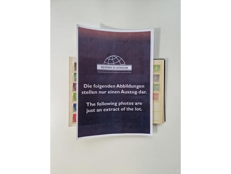 1949/70 (ca.), mint, unused and &nbsp;used lot in 3 stockbooks, including used Mei Lanfang set perforated and souvenir sheet 