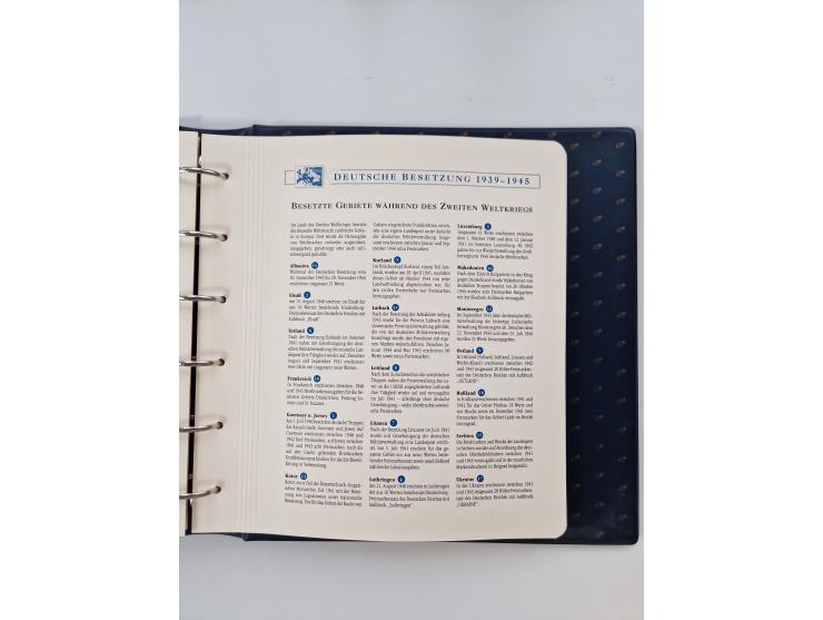 1933/45, DR und Besetzung II., 2-bändige Sammlung aus Borek-Abo, praktisch ausschließlich postfrisch mit einigen guten Ausgab