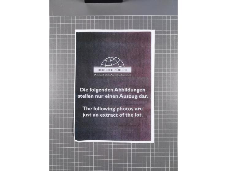 1850/1950 (ca.), umfangreicher Bestand mit über 700 Briefen und Karten, inkl. Bayern und Alliierte Besetzung, Schwerpunt Drit