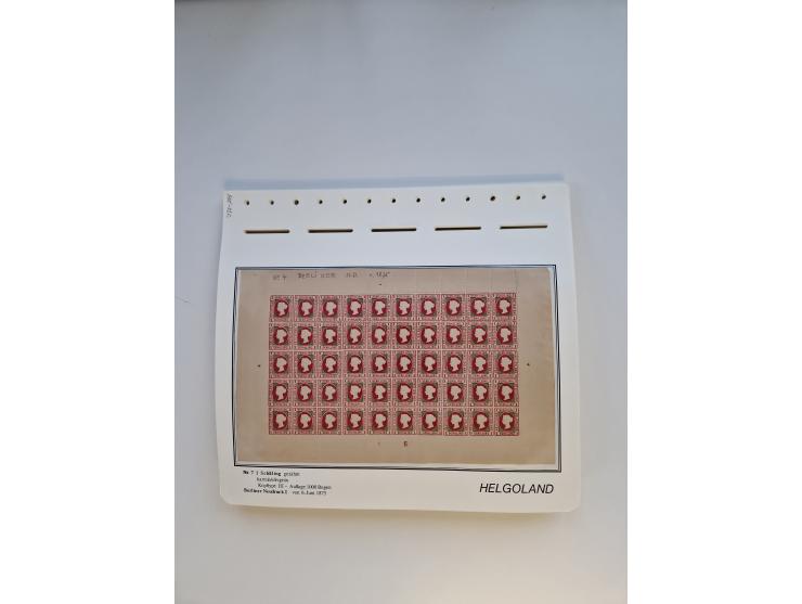 NEUDRUCKE: BERLINER Neudrucke, umfangreiche Bogensammlung mit über 160 Stück, vorwiegend postfrisch, alles sauber auf Blätter