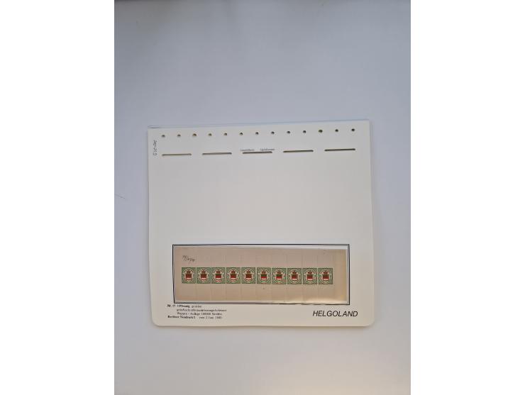 NEUDRUCKE: BERLINER Neudrucke, umfangreiche Bogensammlung mit über 160 Stück, vorwiegend postfrisch, alles sauber auf Blätter