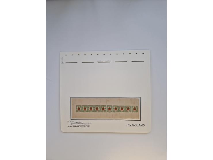 NEUDRUCKE: BERLINER Neudrucke, umfangreiche Bogensammlung mit über 160 Stück, vorwiegend postfrisch, alles sauber auf Blätter