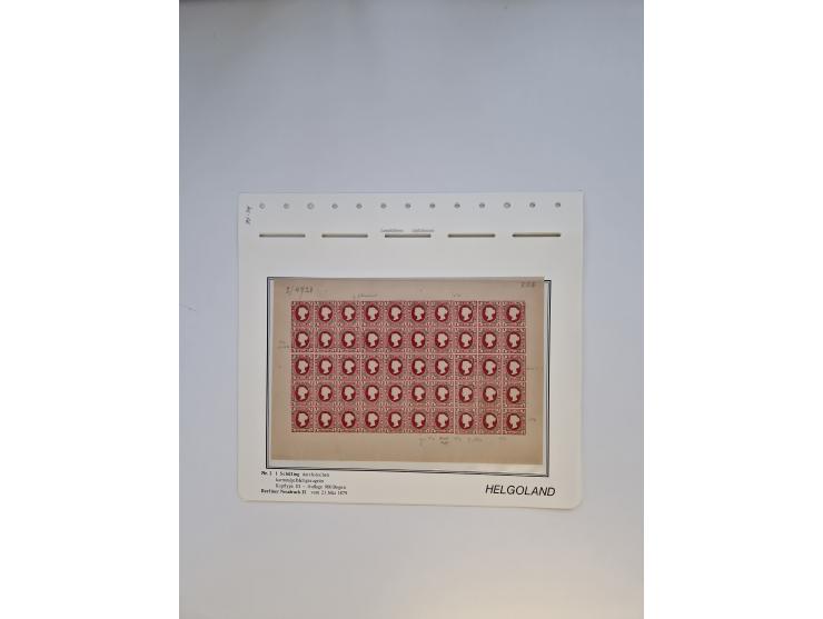 NEUDRUCKE: BERLINER Neudrucke, umfangreiche Bogensammlung mit über 160 Stück, vorwiegend postfrisch, alles sauber auf Blätter