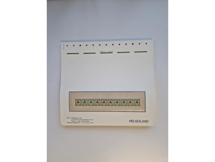 NEUDRUCKE: BERLINER Neudrucke, umfangreiche Bogensammlung mit über 160 Stück, vorwiegend postfrisch, alles sauber auf Blätter