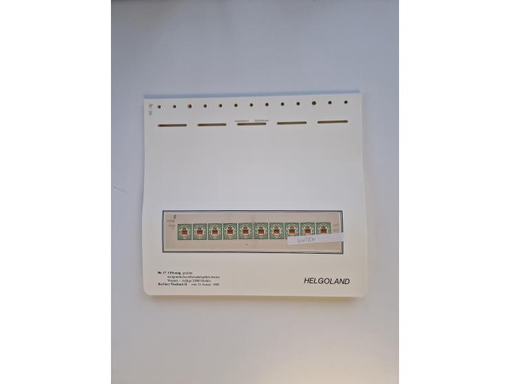 NEUDRUCKE: BERLINER Neudrucke, umfangreiche Bogensammlung mit über 160 Stück, vorwiegend postfrisch, alles sauber auf Blätter