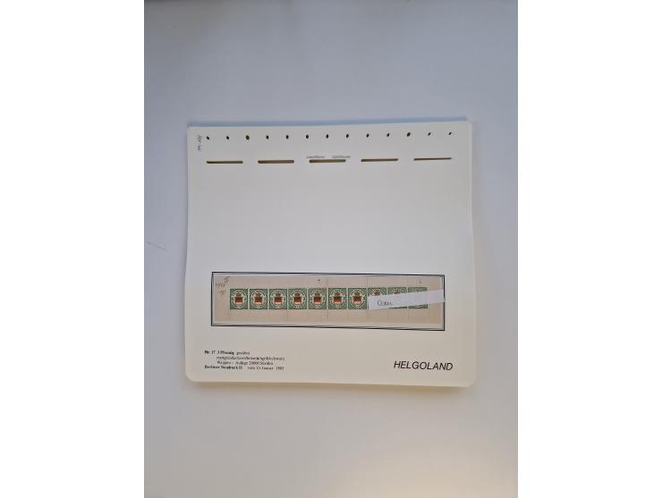 NEUDRUCKE: BERLINER Neudrucke, umfangreiche Bogensammlung mit über 160 Stück, vorwiegend postfrisch, alles sauber auf Blätter