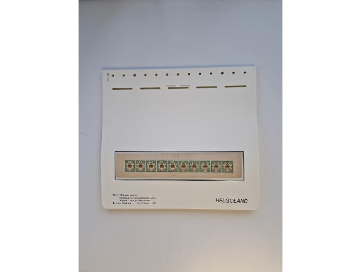 NEUDRUCKE: BERLINER Neudrucke, umfangreiche Bogensammlung mit über 160 Stück, vorwiegend postfrisch, alles sauber auf Blätter