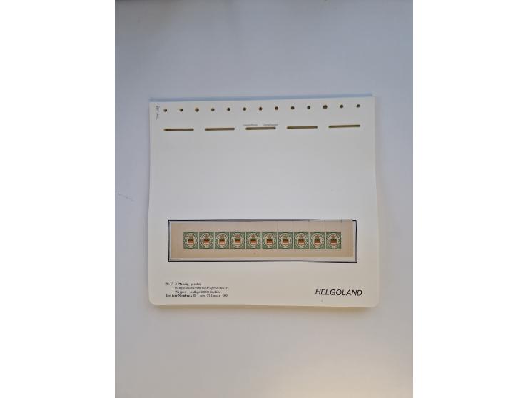 NEUDRUCKE: BERLINER Neudrucke, umfangreiche Bogensammlung mit über 160 Stück, vorwiegend postfrisch, alles sauber auf Blätter