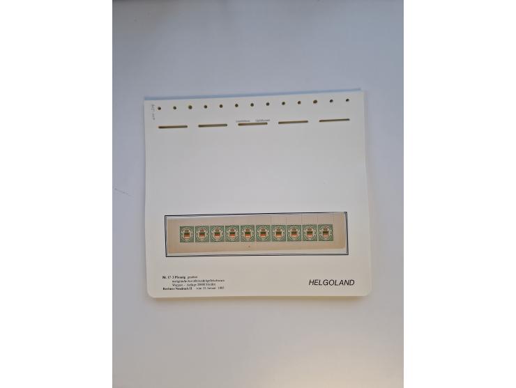 NEUDRUCKE: BERLINER Neudrucke, umfangreiche Bogensammlung mit über 160 Stück, vorwiegend postfrisch, alles sauber auf Blätter