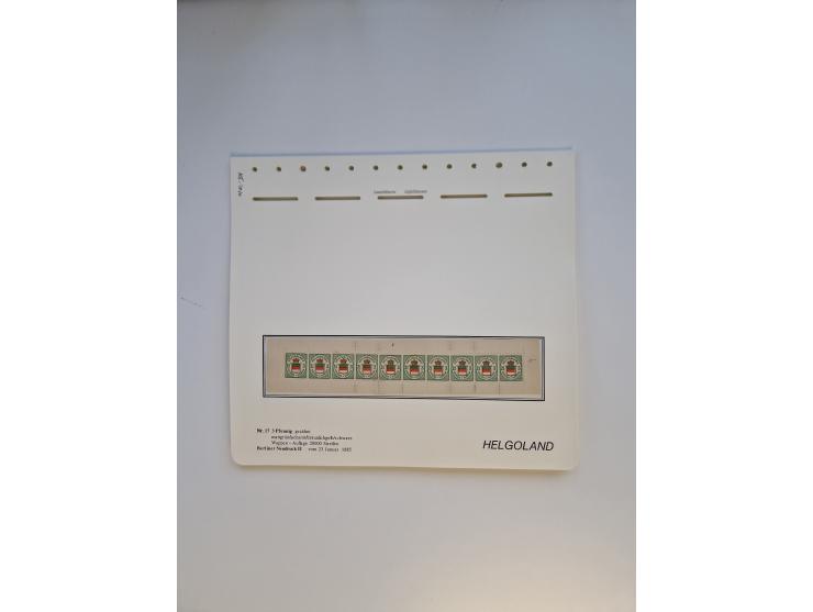 NEUDRUCKE: BERLINER Neudrucke, umfangreiche Bogensammlung mit über 160 Stück, vorwiegend postfrisch, alles sauber auf Blätter