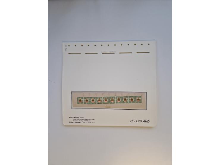 NEUDRUCKE: BERLINER Neudrucke, umfangreiche Bogensammlung mit über 160 Stück, vorwiegend postfrisch, alles sauber auf Blätter