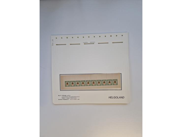 NEUDRUCKE: BERLINER Neudrucke, umfangreiche Bogensammlung mit über 160 Stück, vorwiegend postfrisch, alles sauber auf Blätter