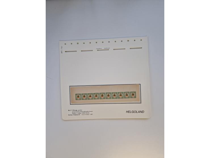 NEUDRUCKE: BERLINER Neudrucke, umfangreiche Bogensammlung mit über 160 Stück, vorwiegend postfrisch, alles sauber auf Blätter