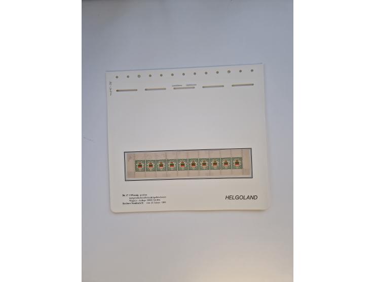 NEUDRUCKE: BERLINER Neudrucke, umfangreiche Bogensammlung mit über 160 Stück, vorwiegend postfrisch, alles sauber auf Blätter