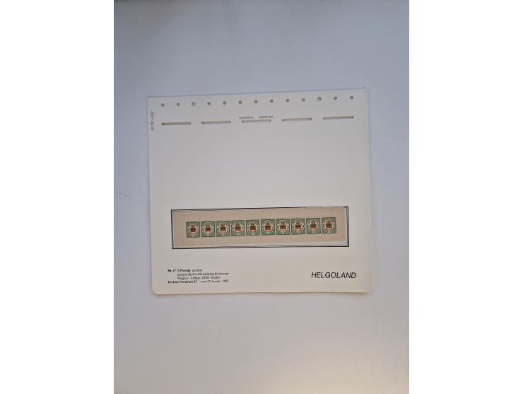 NEUDRUCKE: BERLINER Neudrucke, umfangreiche Bogensammlung mit über 160 Stück, vorwiegend postfrisch, alles sauber auf Blätter