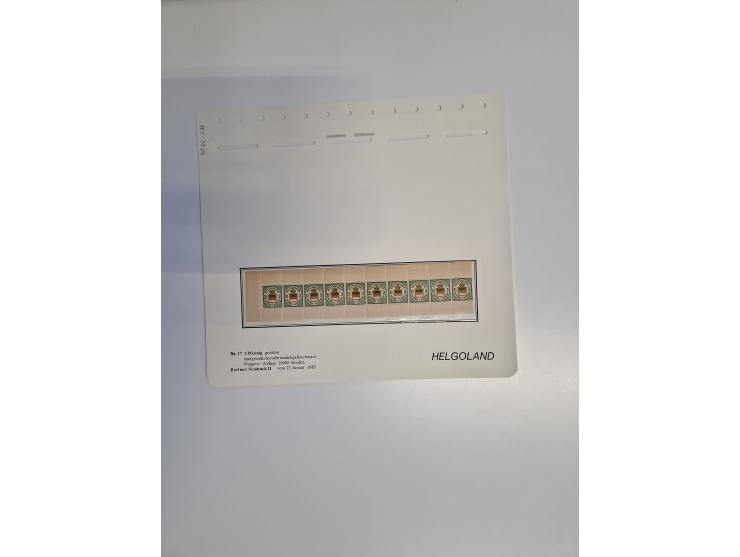 NEUDRUCKE: BERLINER Neudrucke, umfangreiche Bogensammlung mit über 160 Stück, vorwiegend postfrisch, alles sauber auf Blätter