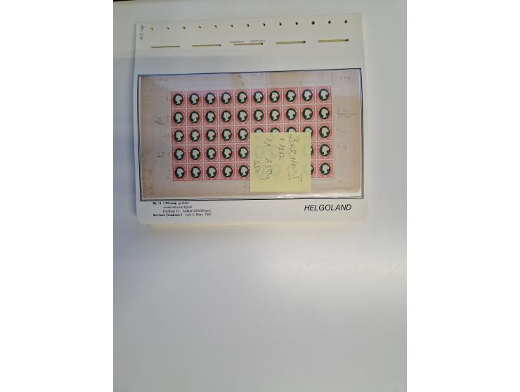 NEUDRUCKE: BERLINER Neudrucke, umfangreiche Bogensammlung mit über 160 Stück, vorwiegend postfrisch, alles sauber auf Blätter