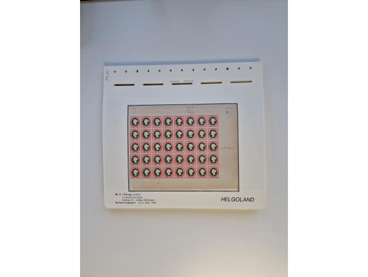 NEUDRUCKE: BERLINER Neudrucke, umfangreiche Bogensammlung mit über 160 Stück, vorwiegend postfrisch, alles sauber auf Blätter