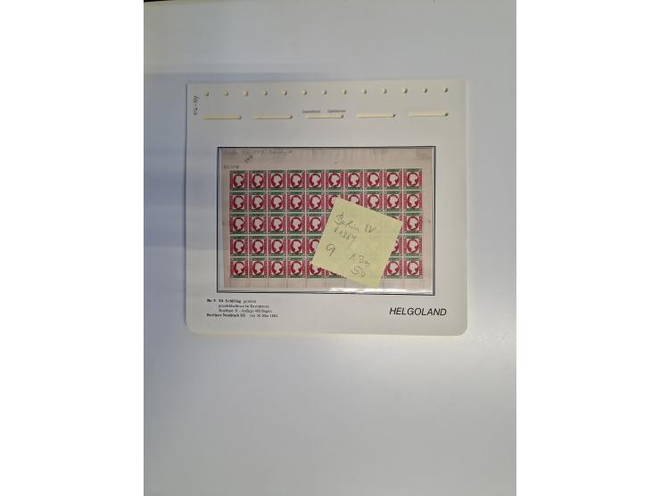 NEUDRUCKE: BERLINER Neudrucke, umfangreiche Bogensammlung mit über 160 Stück, vorwiegend postfrisch, alles sauber auf Blätter