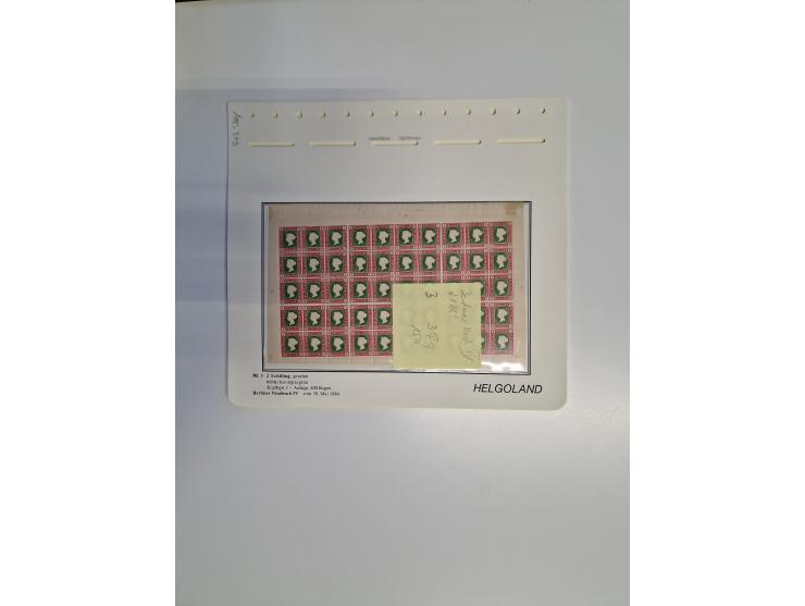 NEUDRUCKE: BERLINER Neudrucke, umfangreiche Bogensammlung mit über 160 Stück, vorwiegend postfrisch, alles sauber auf Blätter