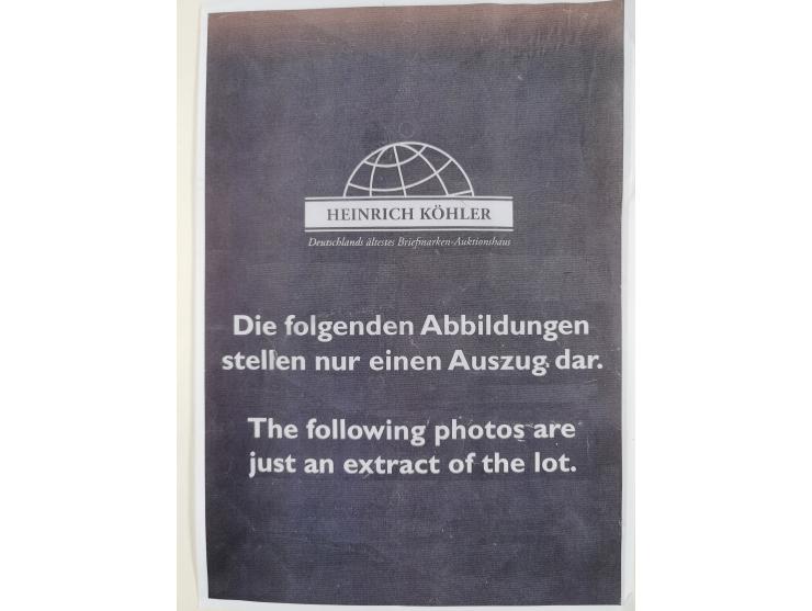1912/2015, postfrische, ungebrauchte und gestempelte Sammlung in 2 Bänden, frühen Jahre schwach vertreten, aber mit Mi. 1-3 a
