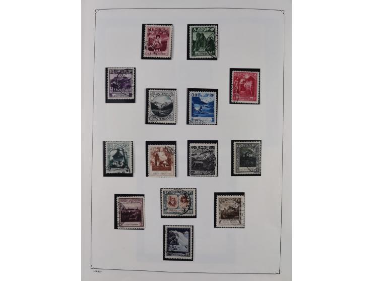 1912/2015, postfrische, ungebrauchte und gestempelte Sammlung in 2 Bänden, frühen Jahre schwach vertreten, aber mit Mi. 1-3 a