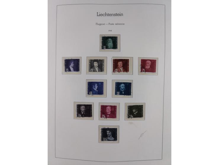 1945/97, postfrische und ganz wenig ungebrauchte Sammlungen, in den Hauptnummern komplett