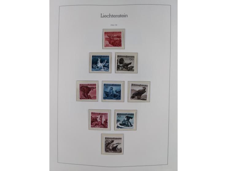 1945/97, postfrische und ganz wenig ungebrauchte Sammlungen, in den Hauptnummern komplett