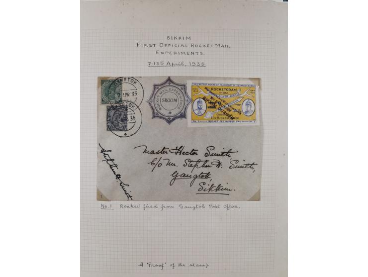 1935/38, Sammlung mit 35 Briefen und Karten/Ganzsachen, dabei u.a. Hopferwieser Nr. SS-10, SS-14, SS-18, SS-18, SS-21, SS-24,