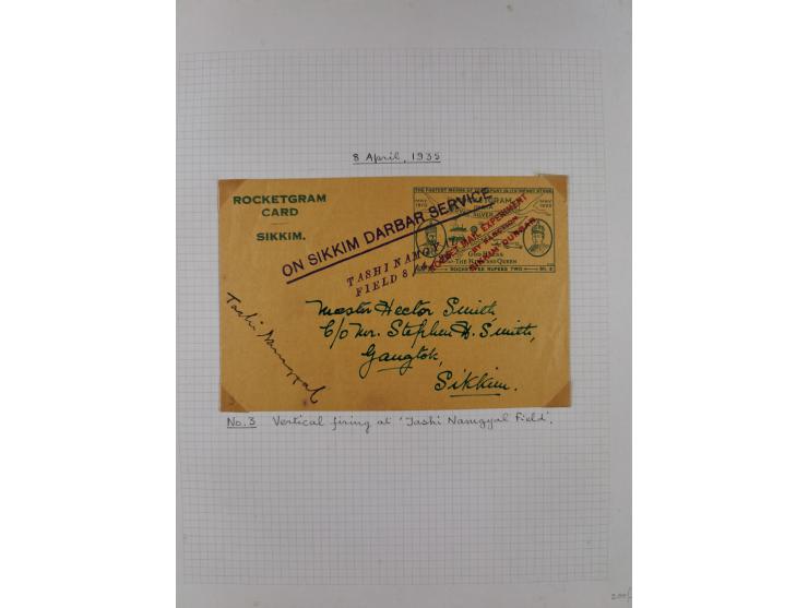 1935/38, Sammlung mit 35 Briefen und Karten/Ganzsachen, dabei u.a. Hopferwieser Nr. SS-10, SS-14, SS-18, SS-18, SS-21, SS-24,