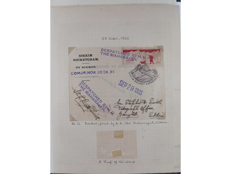 1935/38, Sammlung mit 35 Briefen und Karten/Ganzsachen, dabei u.a. Hopferwieser Nr. SS-10, SS-14, SS-18, SS-18, SS-21, SS-24,