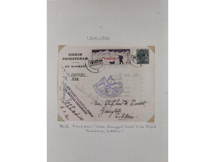 1935/38, Sammlung mit 35 Briefen und Karten/Ganzsachen, dabei u.a. Hopferwieser Nr. SS-10, SS-14, SS-18, SS-18, SS-21, SS-24,