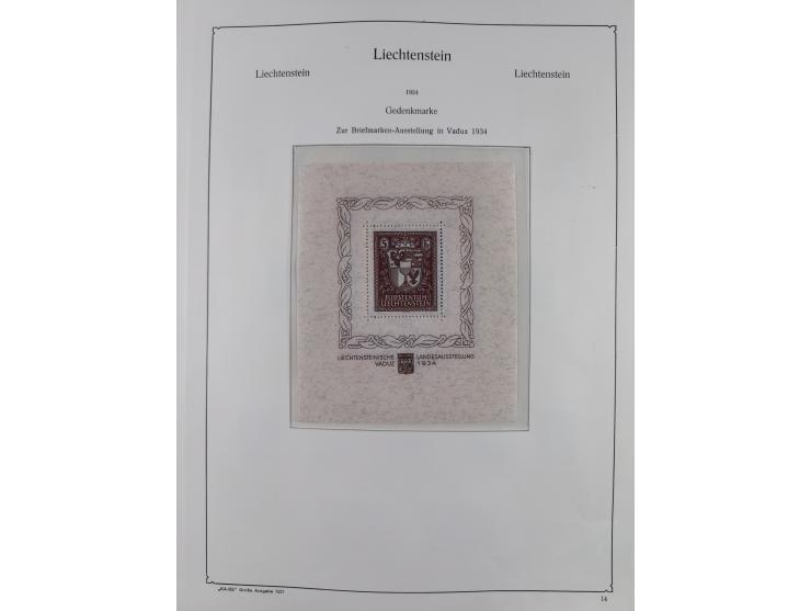 1912/85, postfrische und ungebrauchte Sammlung, in den Hauptnummern fast komplett mit Block 1, zusätzlich einige moderne FDC