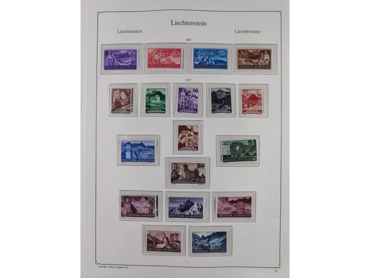 1912/85, postfrische und ungebrauchte Sammlung, in den Hauptnummern fast komplett mit Block 1, zusätzlich einige moderne FDC