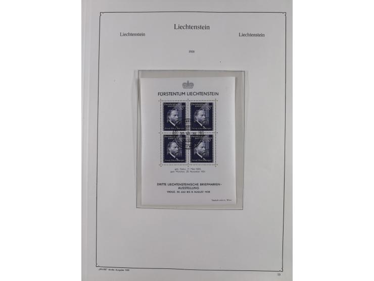 1912/85, postfrische und ungebrauchte Sammlung, in den Hauptnummern fast komplett mit Block 1, zusätzlich einige moderne FDC