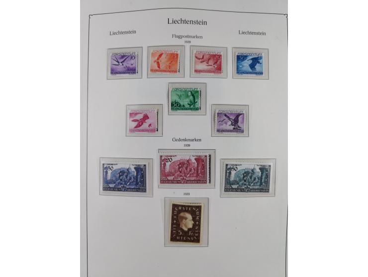 1912/85, postfrische und ungebrauchte Sammlung, in den Hauptnummern fast komplett mit Block 1, zusätzlich einige moderne FDC