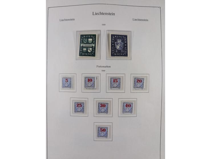1912/85, postfrische und ungebrauchte Sammlung, in den Hauptnummern fast komplett mit Block 1, zusätzlich einige moderne FDC