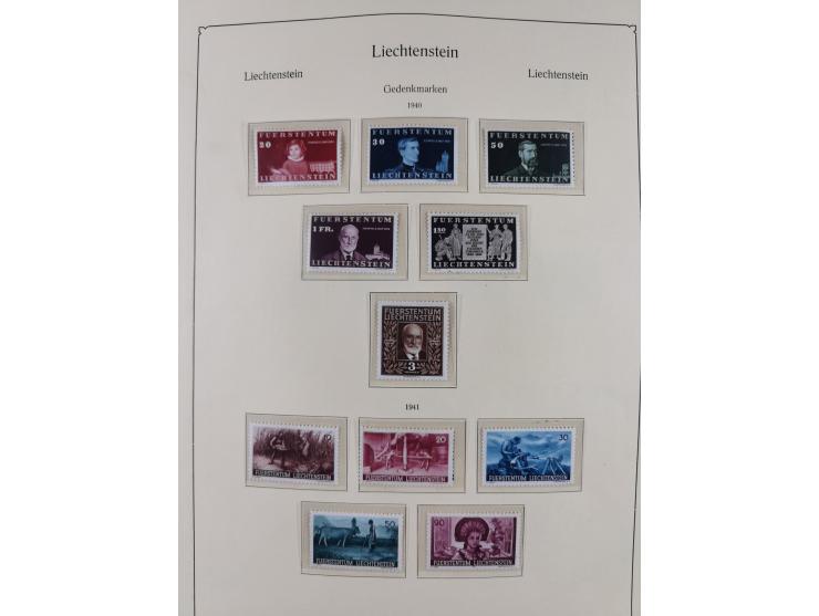 1912/85, postfrische und ungebrauchte Sammlung, in den Hauptnummern fast komplett mit Block 1, zusätzlich einige moderne FDC