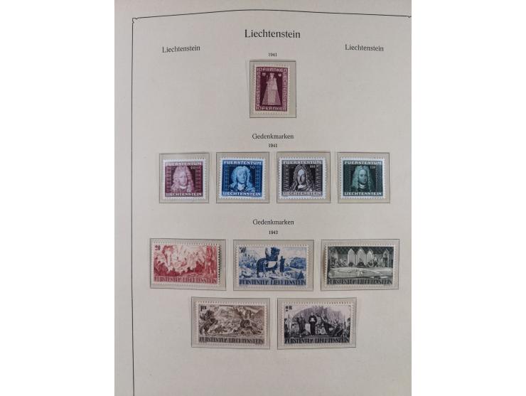 1912/85, postfrische und ungebrauchte Sammlung, in den Hauptnummern fast komplett mit Block 1, zusätzlich einige moderne FDC