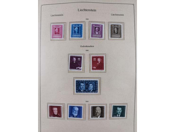 1912/85, postfrische und ungebrauchte Sammlung, in den Hauptnummern fast komplett mit Block 1, zusätzlich einige moderne FDC