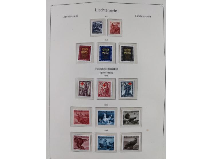 1912/85, postfrische und ungebrauchte Sammlung, in den Hauptnummern fast komplett mit Block 1, zusätzlich einige moderne FDC