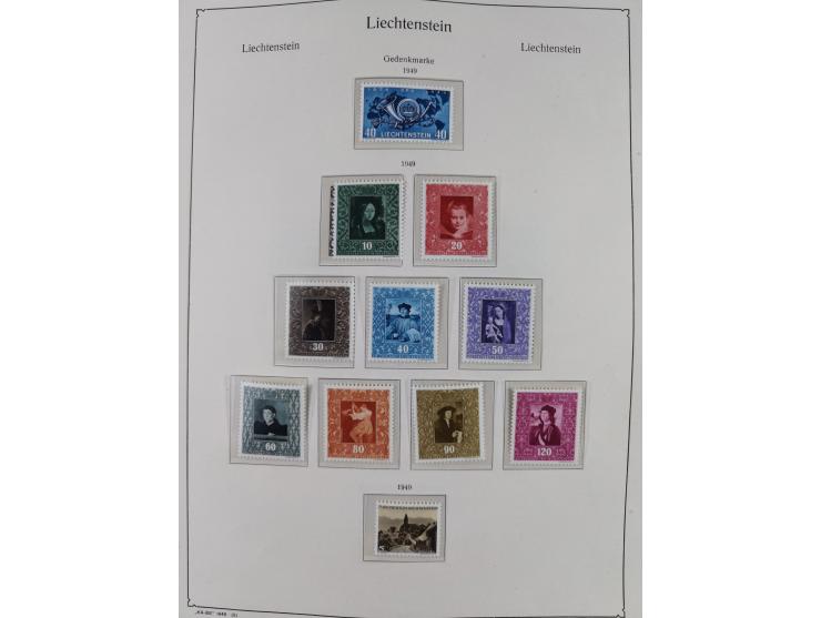 1912/85, postfrische und ungebrauchte Sammlung, in den Hauptnummern fast komplett mit Block 1, zusätzlich einige moderne FDC