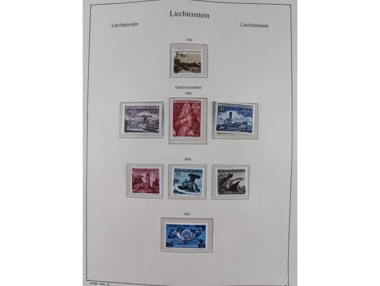 1912/85, postfrische und ungebrauchte Sammlung, in den Hauptnummern fast komplett mit Block 1, zusätzlich einige moderne FDC