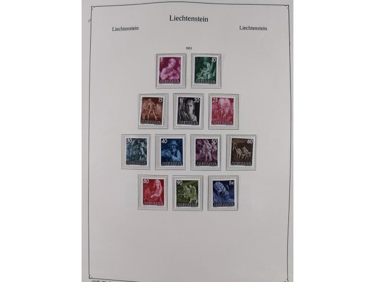 1912/85, postfrische und ungebrauchte Sammlung, in den Hauptnummern fast komplett mit Block 1, zusätzlich einige moderne FDC
